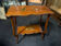 Marquetry table Art Nouveau