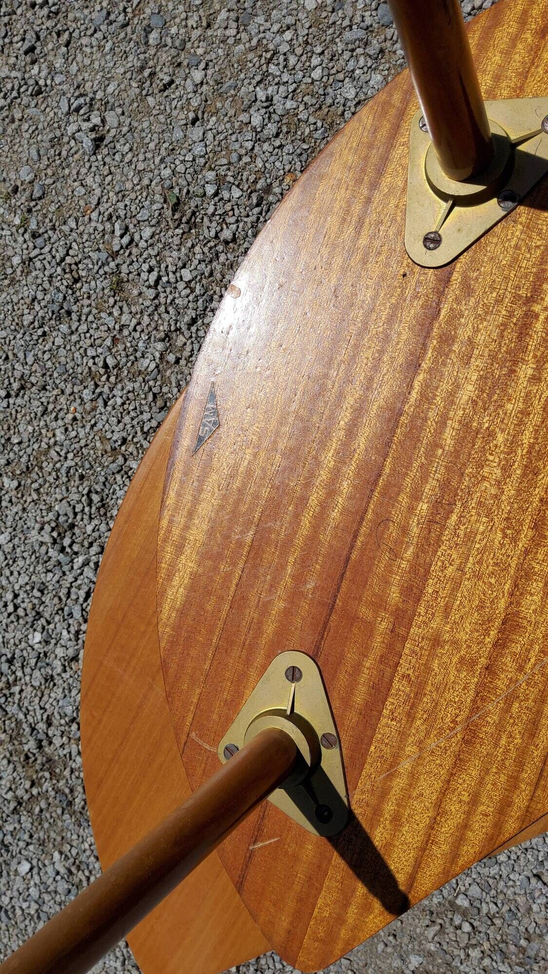 Pair of coffee tables 50/60s