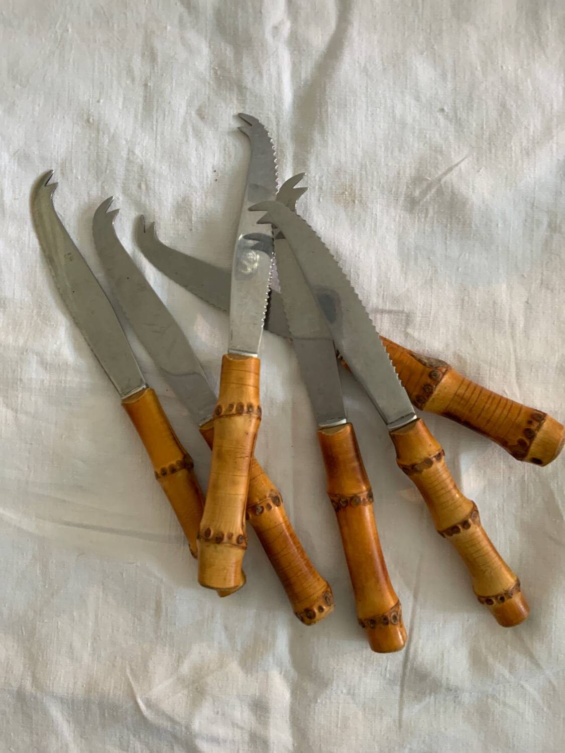 Bamboo knives
