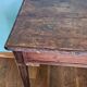 XVIIth century oak table brutalist style