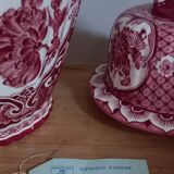 Covered vase Royal Sphinx Maastricht Petrus Regout & Co