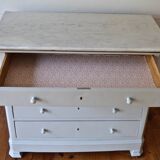 Marble chest of drawers