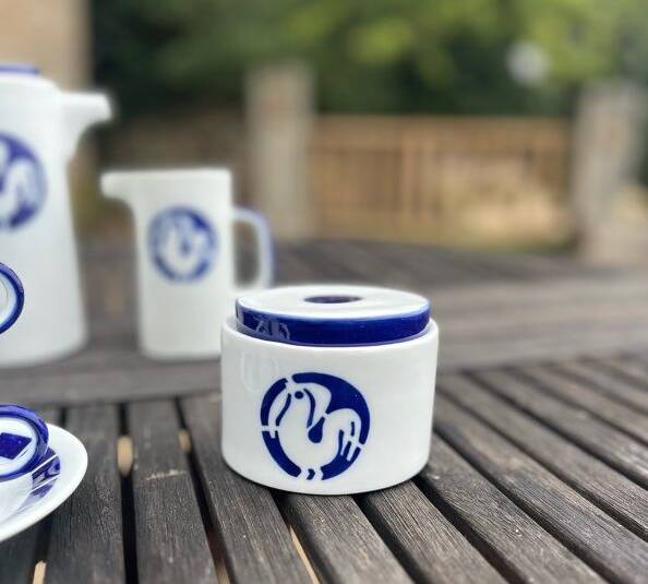 Sargadelos porcelain tea or coffee service