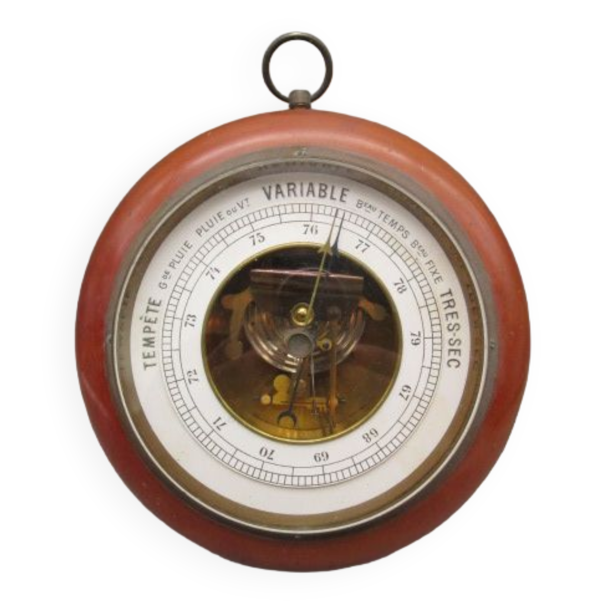 Ancient aneroid barometer
