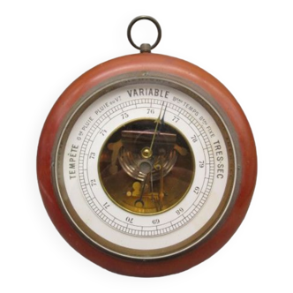 Ancient aneroid barometer
