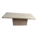 Table basse italienne en travertin – années 1970