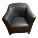 Blue diabolo armchair