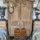 Commode Chiffonnier d'époque Louis XVI en marqueterie