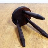 Old solid wood stool