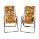Paire de fauteuils de camping Kettler vintage 70's