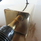70s gold metal lamp