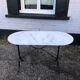 Marble bistro table