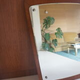 Miroir scandinave en teck