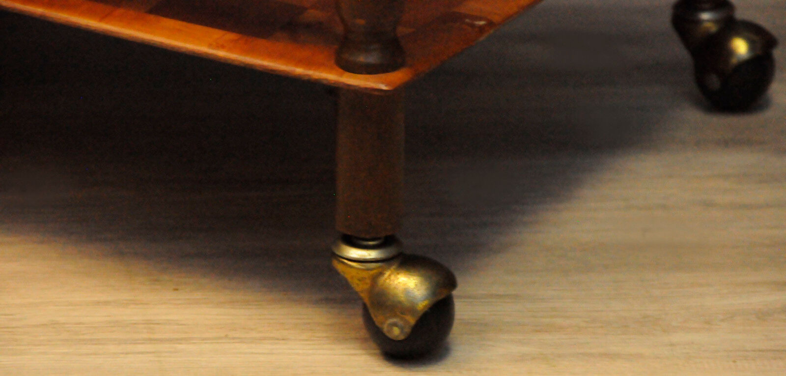 Scandinavian teak serving table