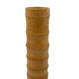 Vase en bambou Hollywood Regency, Italie 1970