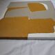 Ocher-taupe relief acrylic paint