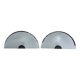 Duo d'appliques modernistes 80'