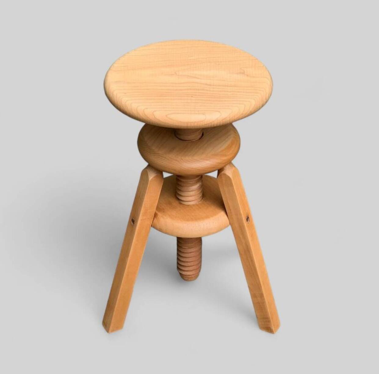 Tripod screw workshop stool 1950