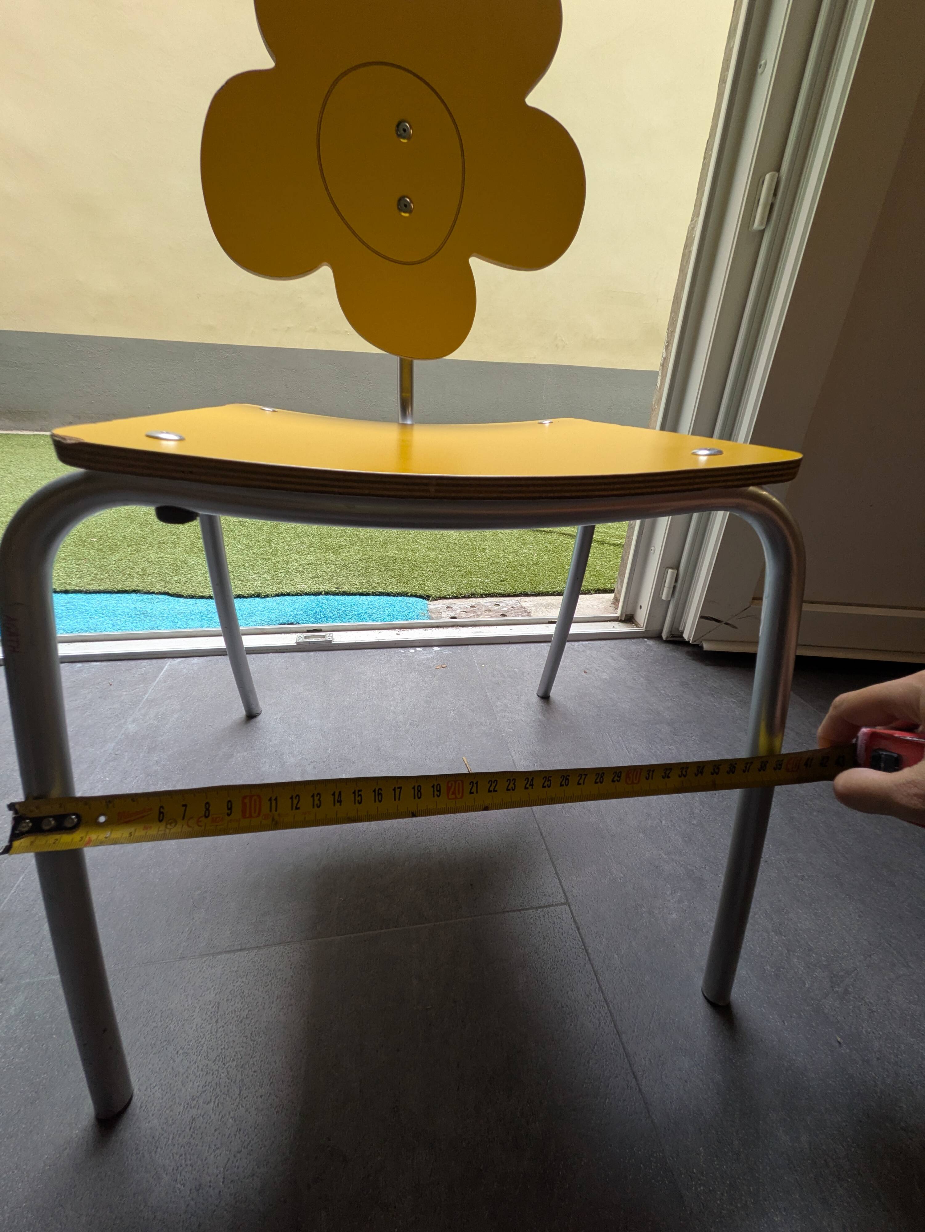 Children's chair by Agatha Ruiz de la Prada, original design model.
