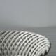 Bowl - braided salad bowl in French ceramic