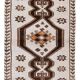 Vintage Turkish hallway rug 117x368 cm