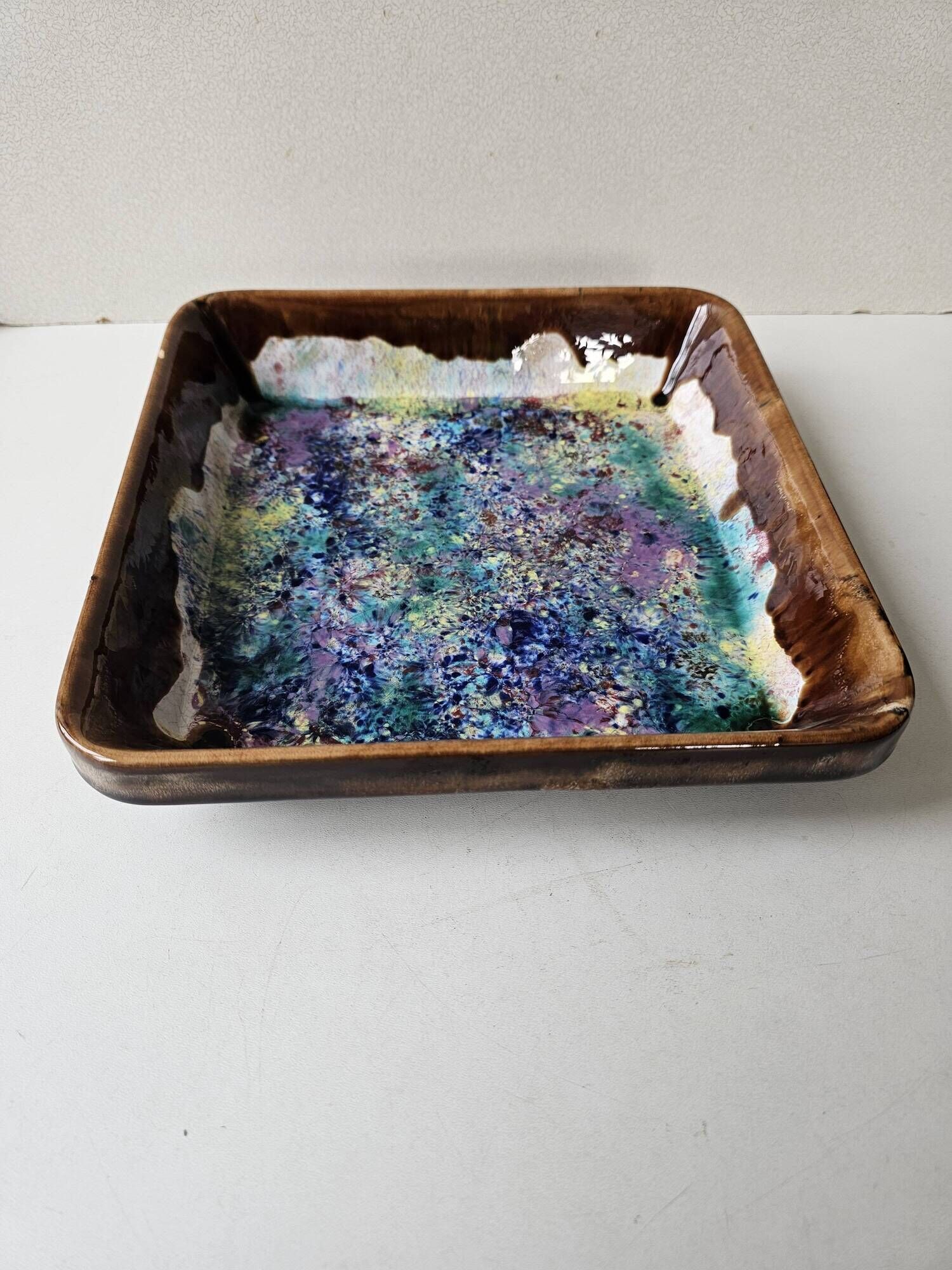 Plate / Ashtray in ceramic Signed Morvan - Gaston Gaubier 70's