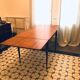 Table de repas danoise avec rallonges intégrées