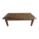 Table basse en châtaignier, France début du XIXe siècle