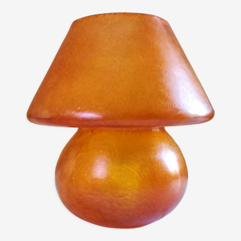 Lampe champignon en fibre 1970