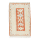 4x6 Oushak Light Blue & Beige Vintage Rug, 127x197Cm