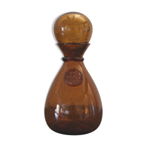 Carafe en verre soufflé
