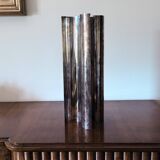 Christian Dior, Silver-plated solifleur sculptural vase, Dior France 1980s