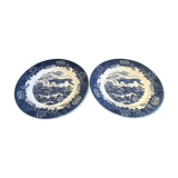 2 English plates Barratts