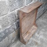 Rustic wall shelf