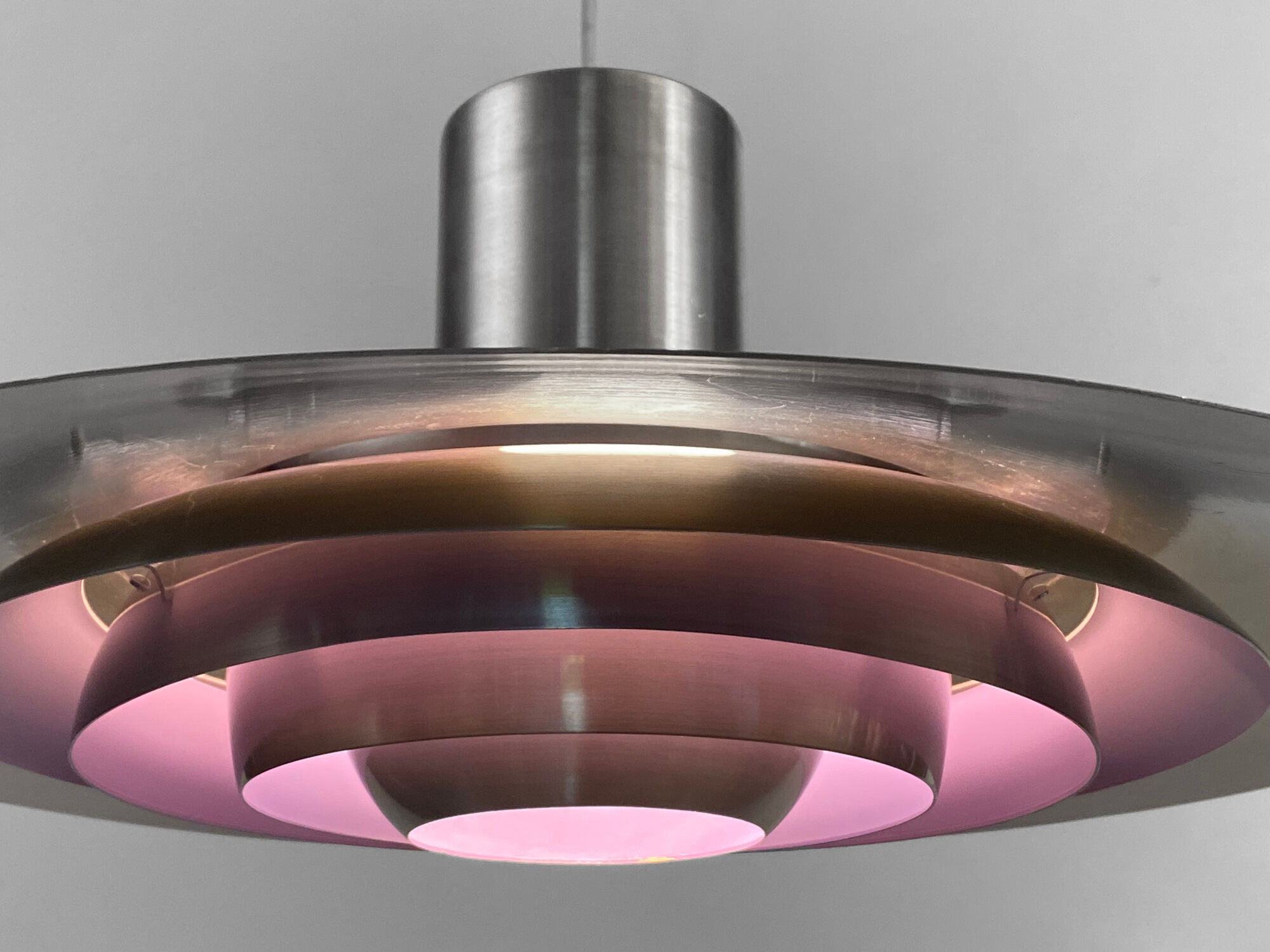 Pendant light "P376" by Fabricius and Kastholm for Nordisk Solar Compagni. Denmark 1960s