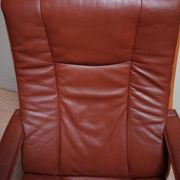 Leather Armchair by Ingmar Relling for Westnofa, Norway, 1970s