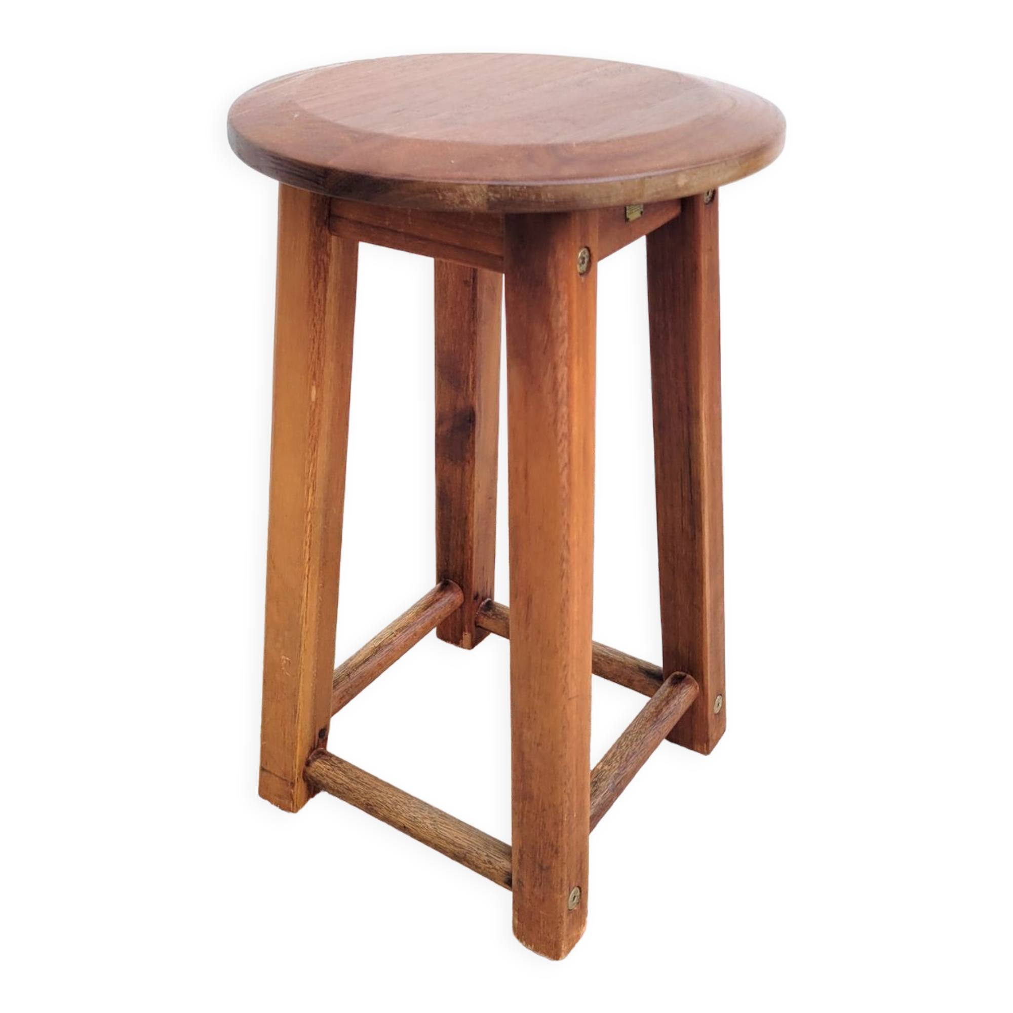 Low wooden stool FSC