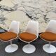 6 chaises Tulip par Eero Saarinen, édition Knoll International