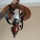 Suspension fer forgé et opaline