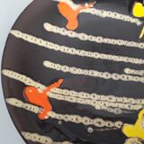 Poet-Laval dish 31 cm vintage ceramic