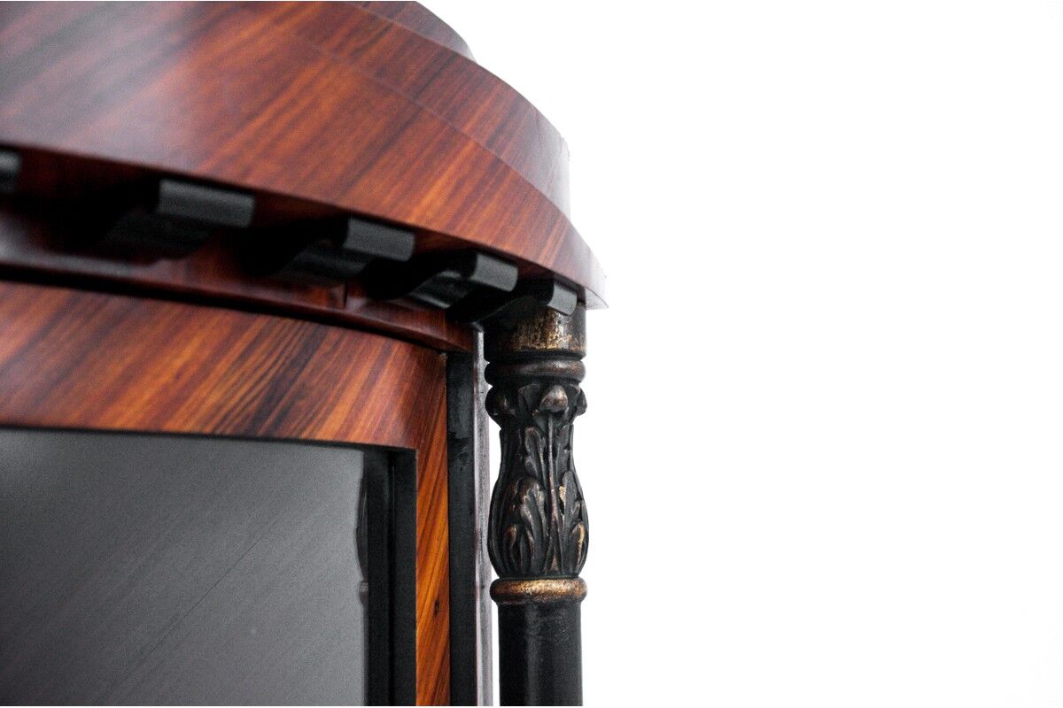 Vitrine d’angle Biedermeier Europe occidentale années 1930