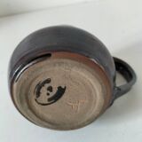 Blue tones stoneware tableware
