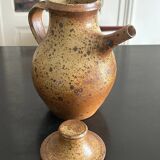 tea or coffee service in stoneware by Charles Gaudry