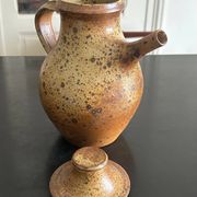 tea or coffee service in stoneware by Charles Gaudry