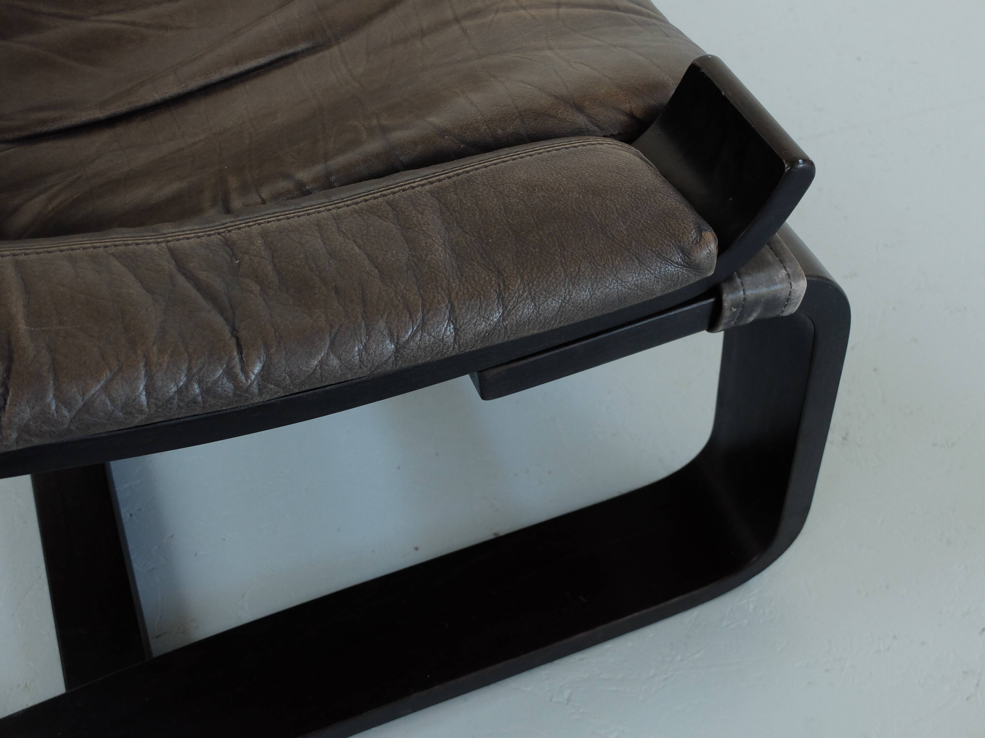 Paire de fauteuils Kroken , Nelo Suède année 70