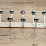 70s metal coat rack