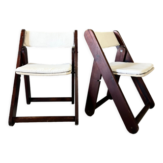 Paire de chaises pliantes Kon-Tiki par Gillis Lundgren pour Ikea