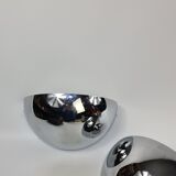 A pair of vintage French design wall lights by SCE France