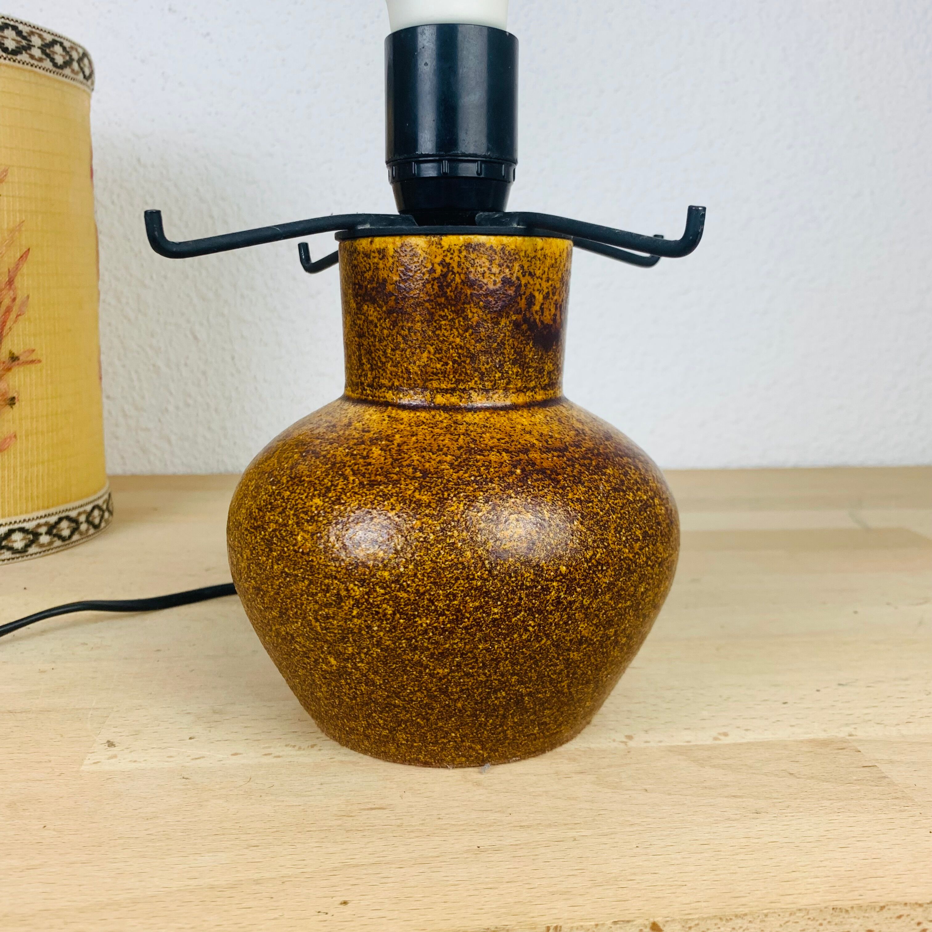 Ceramic lamp Accolay stoneware 60s