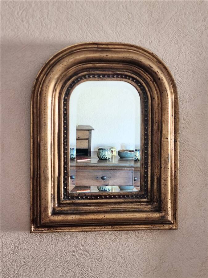 Louis Philippe style mirror 38 x 47.5 cm